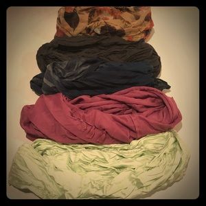5 Infinity Scarf Bundle